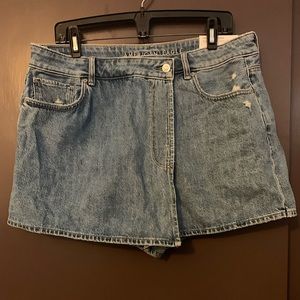 NWT American Eagle Mom Skort Size 14